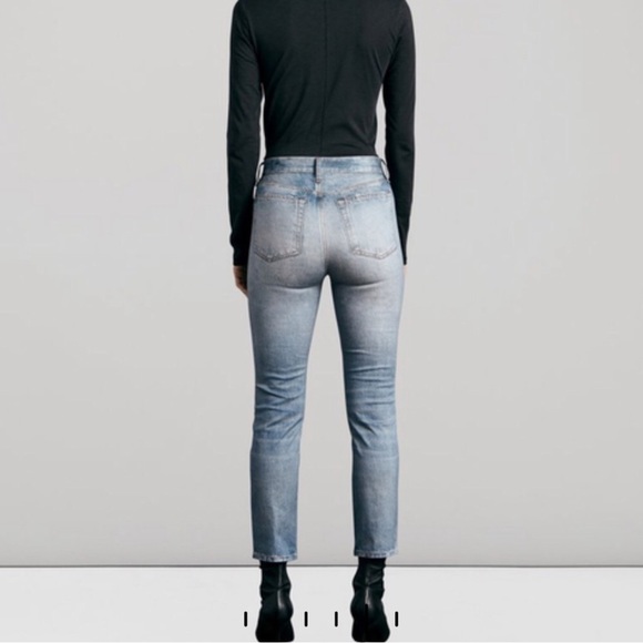 RARE! ✨NEW✨ BNWT! Rag & Bone Liquid Miramar Wren “jeans” in 23/XXS! - Picture 11 of 13